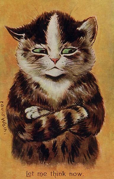 Louis Wain Cat For Sale As Framed Prints Photos Wall Art And Photo Ts