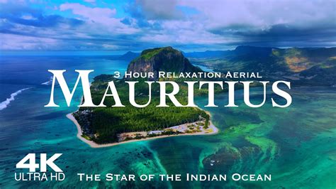 4k Mauritius 🇲🇺 3 Hour Drone Aerial Relaxation Film Youtube
