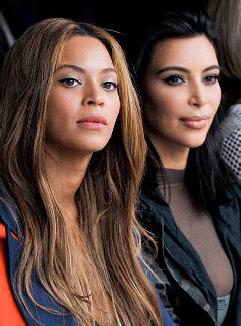 Twitter Thinks Kim Kardashian Is Copying Beyoncé | Beauty ...