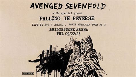Avenged Sevenfold Life Is But A Dreamnorth American Tour Pt 2