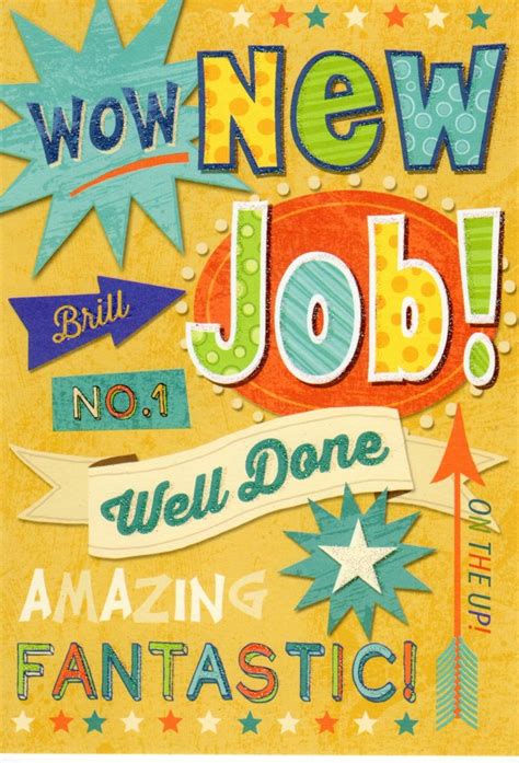 New Job Well Done Greeting Card Cards Love Kates