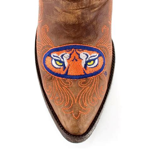 Gameday Auburn University Cowgirl Boots Pointed Toe Sheplers