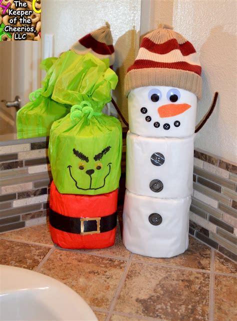 Toilet Paper Snowman Craft The Keeper Of The Cheerios Funny