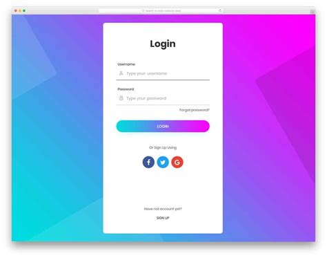 Bootstrap Login Form Template Hot Sex Picture