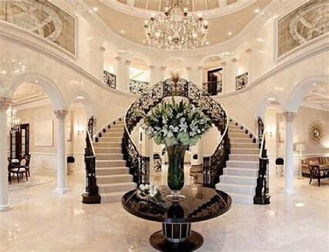 Pin By Ronya On Home Double Staircase Luxury Homes Dream Houses