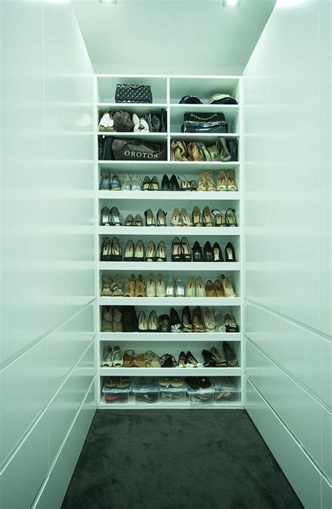 It is great for people who i can honestly say that this cardboard closet shoe storage rack has made such a huge difference! Diy Shoe Rack for a Modern Closet with a Blum and ...