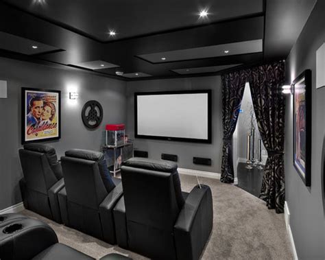 In this guide, we will detail the essentials when it comes to painting home theaters and provide creative home theater color ideas. Home Theater Paint Color Home Design Ideas, Renovations ...