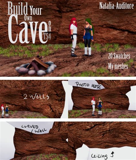 Build Your Own Cave Ts4 Natalia Auditore On Patreon Released Sims