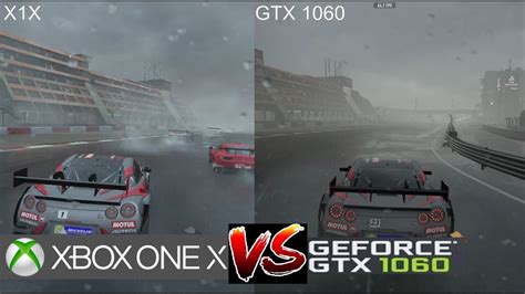 Forza 7 Xbox One X Vs Pc Gtx 1060 Graphics Comparison Youtube