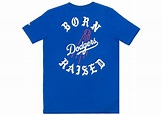 Born X Raised Los Angeles Dodgers LA Tee Blue - FW19