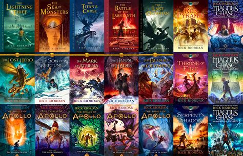 Percy Jackson Series In Order Books Review Hudaalister