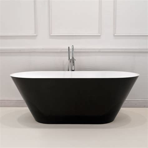 Vogue Gloss Black Bath Black And White Modern Bath Livinghouse