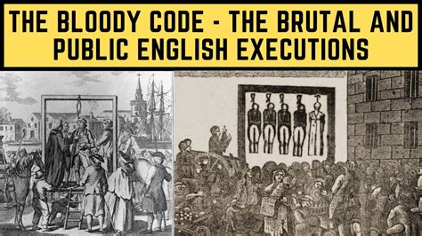The Bloody Code The Brutal And Public English Executions Youtube