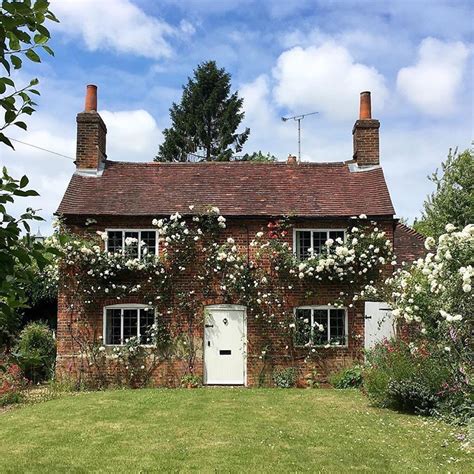 Pretty England On Instagram A Delightful Red Brick Cottage In Chawton