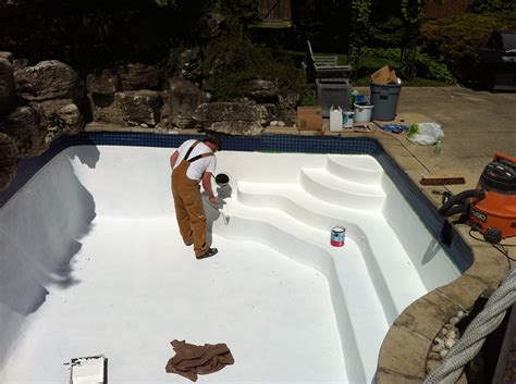 How To Paint A Concrete Pool