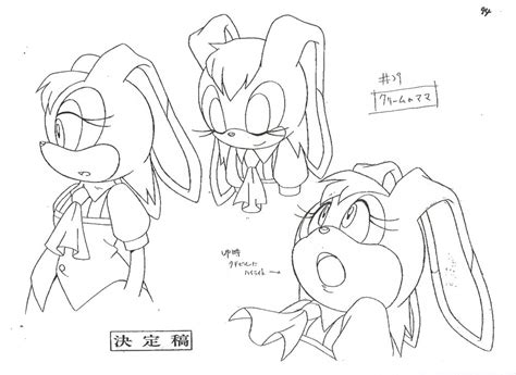 Image Vanilla Expressions Sonic Advance 2 Sonicx Concept Art