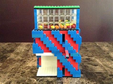 First Ever Lego Candy Machine I Made Lego Candy Machine Lego Candy Lego Projects
