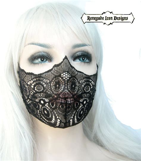 Black Lace Mask Lace Mask Lingerie Fetishfantasy