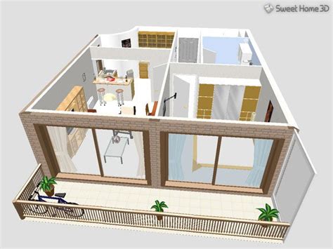 Sweet home 3d is a great alternative for those expensive cad programs you'll find over there. Sweet Home 3D - программа для комнатного дизайна интерьеров