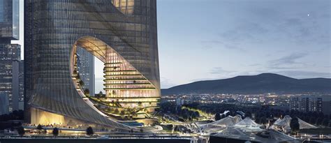 Tower C At Shenzhen Bay Super Headquarters Base Zaha Hadid Architects