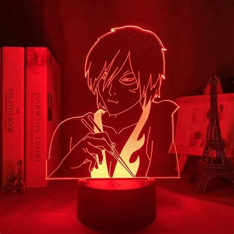 Jydnbgls 3d Anime Night Light Manga Lamp Avatar The Last Airbender Zuko