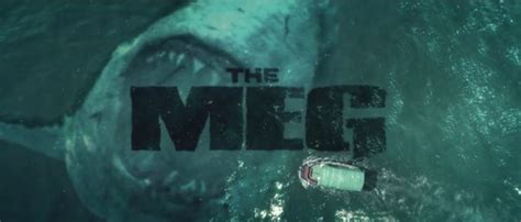 Jason Statham Vs Worlds Biggest Shark In First The Meg Trailer
