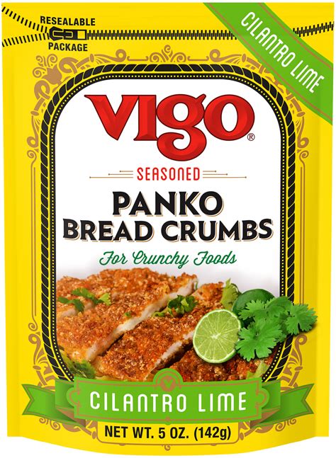 Cilantro Lime Panko Bread Crumbs Vigo Foods