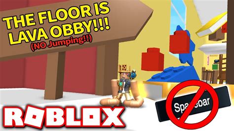 I Beat This Obby Without Jumping Impossible Roblox Youtube