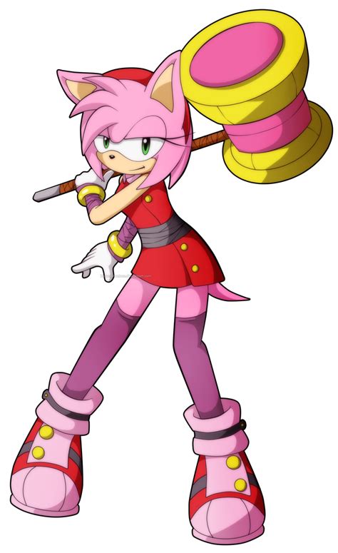 Amy Rose Sonic Boom By BloomPhantom Deviantart On DeviantART Amy Rose Desenhos Do
