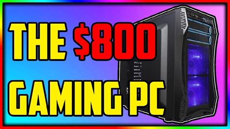 800 Amd 3 1200 Gtx 1050ti Gaming Pc Build 🎮the Best 800 Gaming Pc