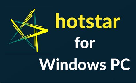 Free software at your reach so that you can get hold of the best programs for pc or mobile. Download hotstar App for PC Windows 10/8.1/8/7/XP Laptop