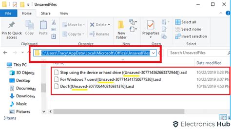 How To Recover Unsaved Word Document Electronicshub