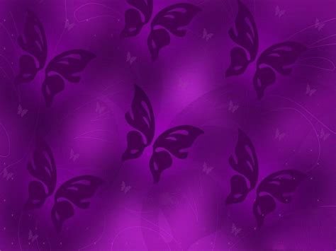 46 Purple Butterfly Desktop Wallpaper