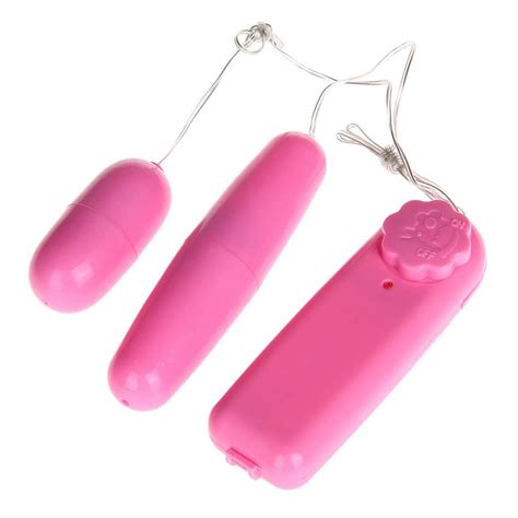 Pink Double Jump Egg Vibrator Bullet Vibrator Clitoral G Spot Stimulators Sex Toys Sex Machine