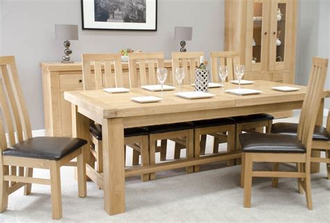 Homestyle Bordeaux Oak Twin Panel Extra Large Extending Dining Table