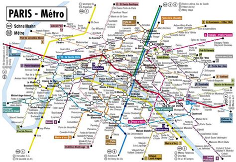 Cartina Parigi Con Punti Di Interesse Tomveelers