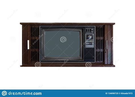 504 Vintage Television Isolated Clipping Path Stock Photos Free