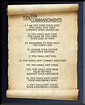10 Commandments Graphic Wall Plaque - Catholic to the Max - Online ...