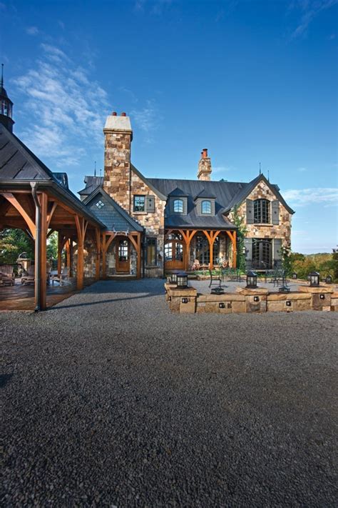 Call 270 766 7229 for more info. Dale Hollow Lake Residence | European Timber Home Style