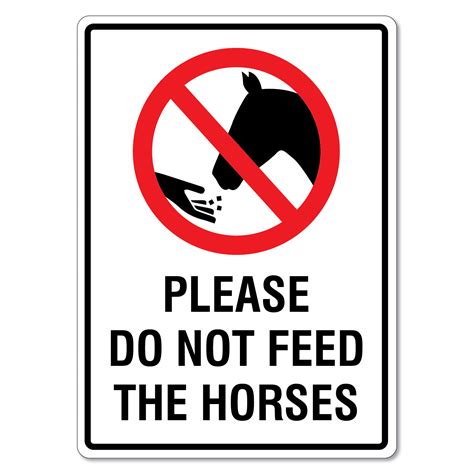 Do Not Feed The Animals Notice Do Not Feed The Animals With Icon