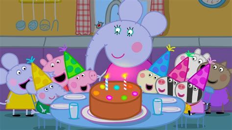 Edmond Elephants Birthday Party 🎉 Peppa Pig Official Full Episodes