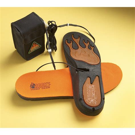 Rocky Heated Insoles 119741 Boot And Shoe Insoles At Sportsmans Guide