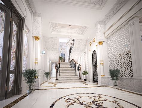 Classic Villa Interior Design Abu Dhabi On Behance