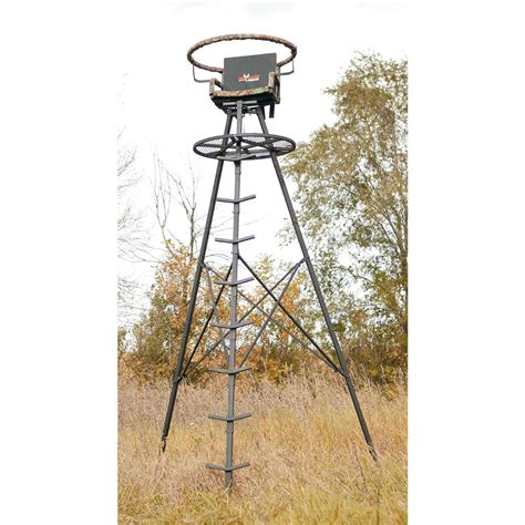 Cover All Tripod Blind 93462 Ladder Tree Stands At Sportsmans Guide