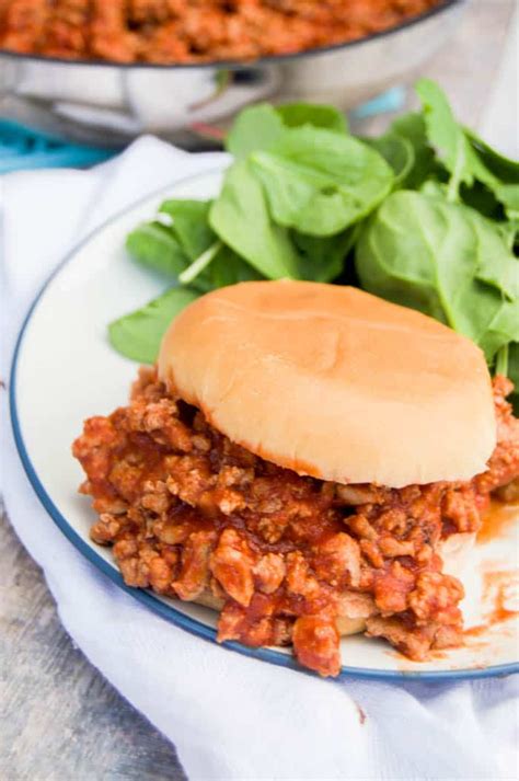 Ground Turkey Sloppy Joes The Diary Of A Real Housewife