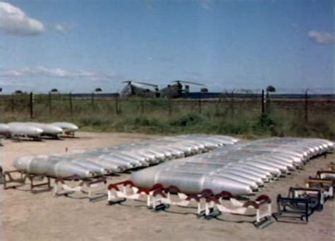 Filenapalm Bombs At Bien Hoa Ab Vietnam 1962