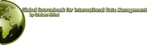 global sourcebook for international data management