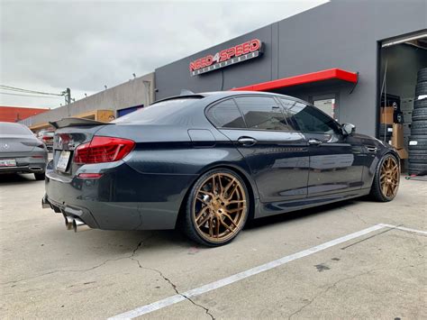 Bmw M5 F10 Grey Rohana Rfx7 Wheel Front