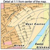 Easton Pennsylvania Street Map 4221648