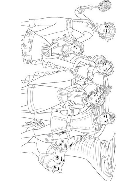 But she was given a good bath to wash the mud away. Elena of Avalor coloring pages. Download and print Elena ...